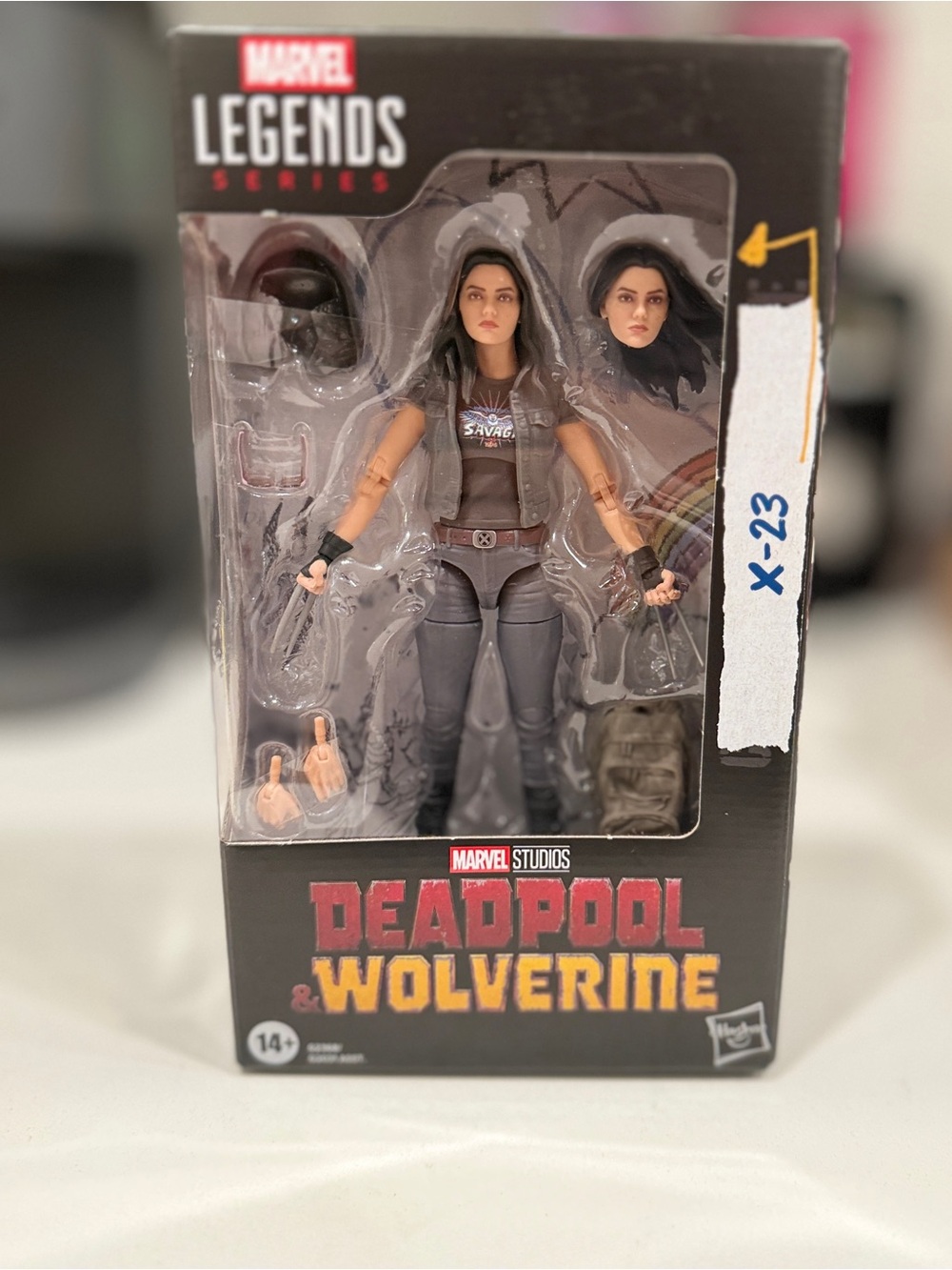Marvel X-23 Action Figure - Gray, Black, Brown